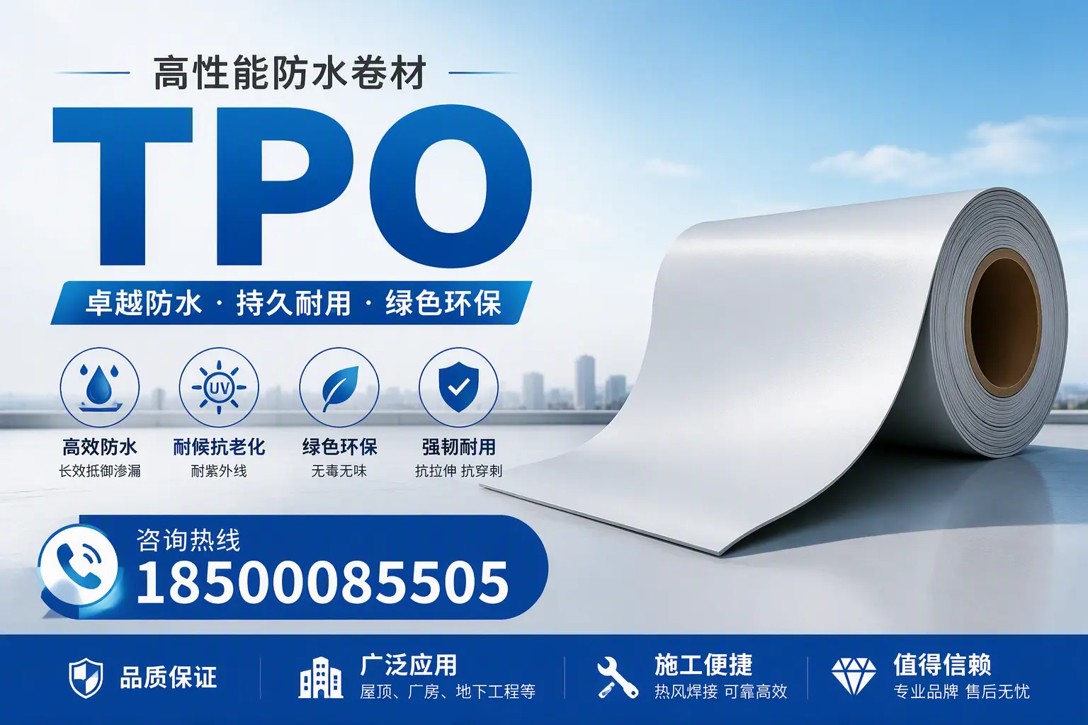 TPO材料的环保特性及其在鹰潭的应用